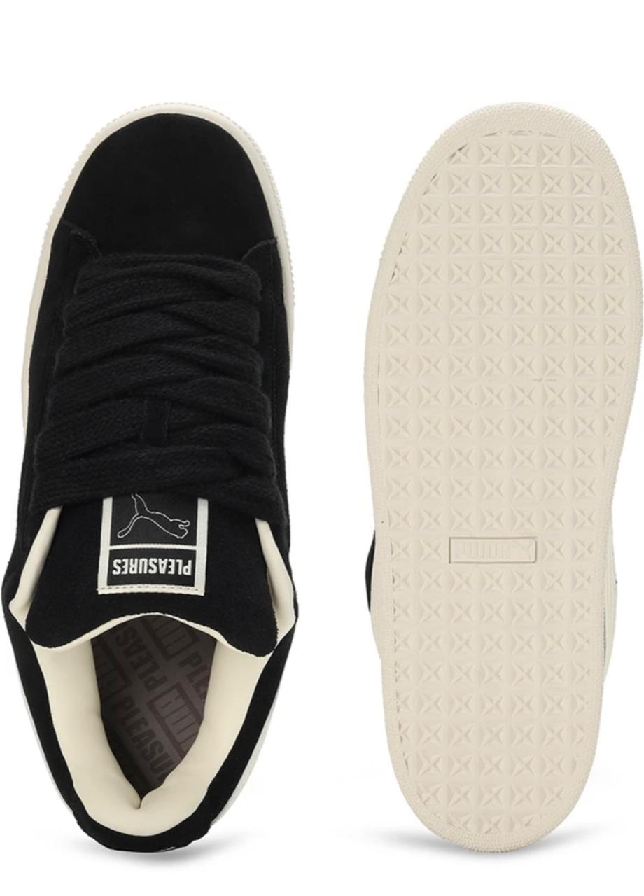 SUEDE XL TRAINERS BLACK-WHITE SNEAKERS