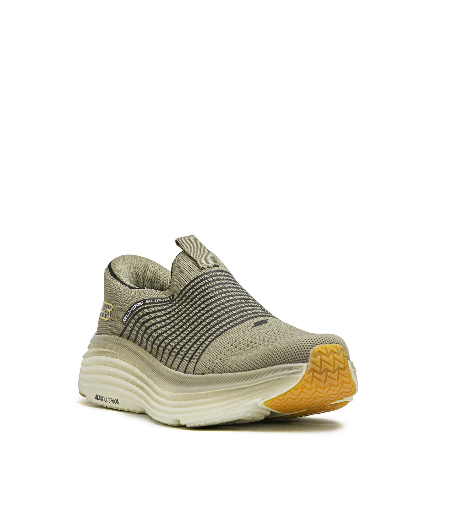 Sketcher slip-in max cushion beige black