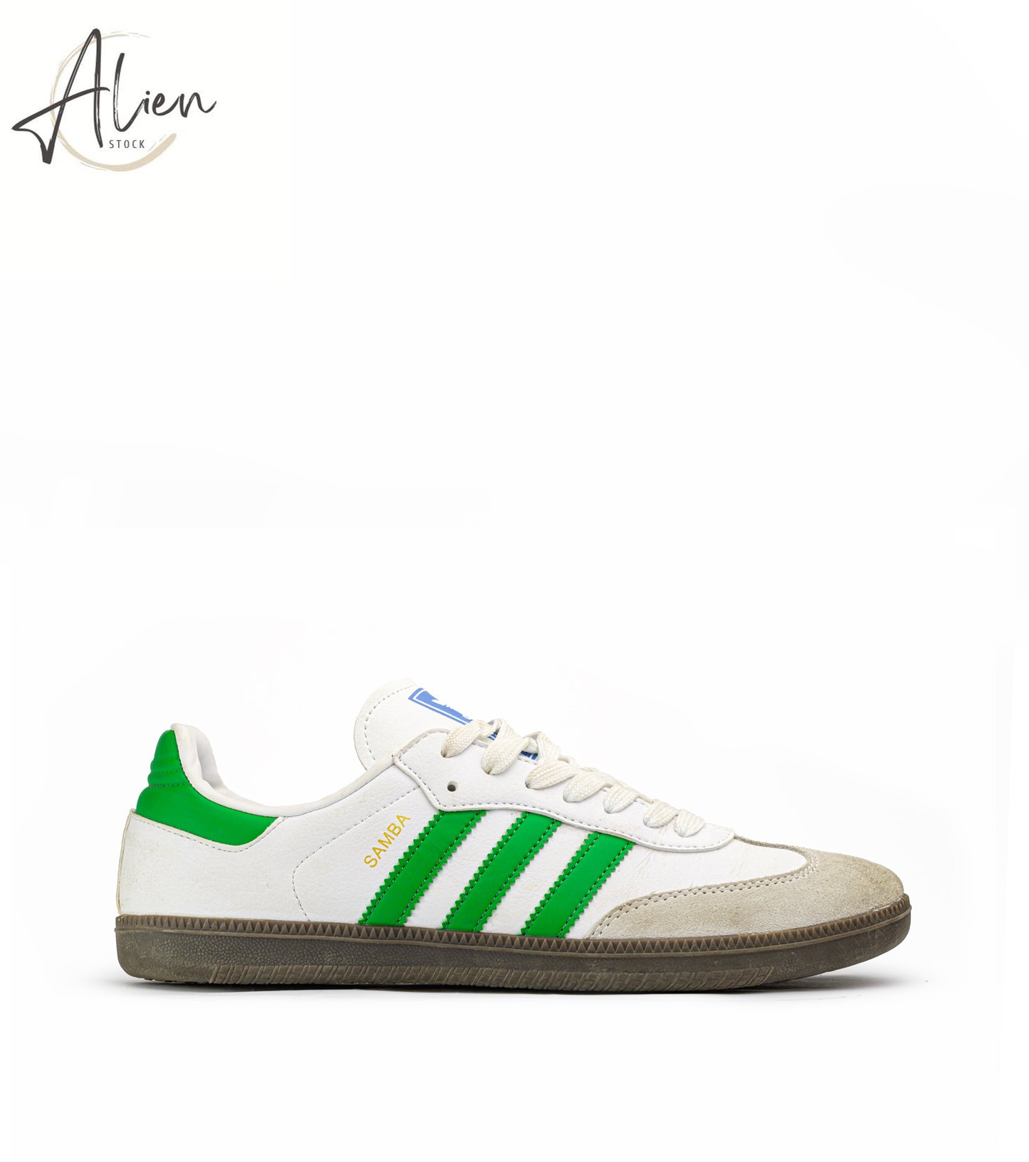 OG SAMBA WHITE-GREEN STAND EDITION