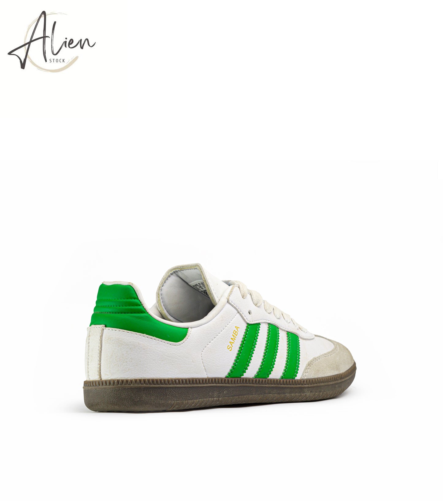OG SAMBA WHITE-GREEN STAND EDITION