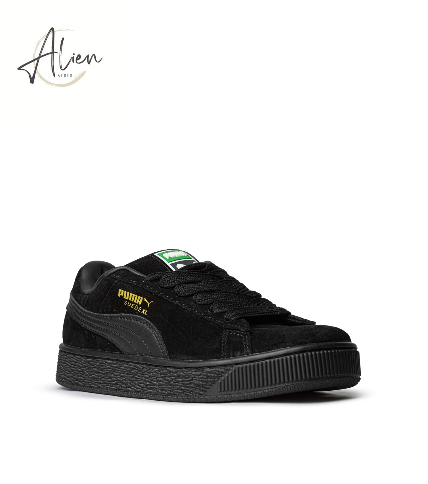 SUEDE XL TRAINERS FULL BLACK SNEAKERS