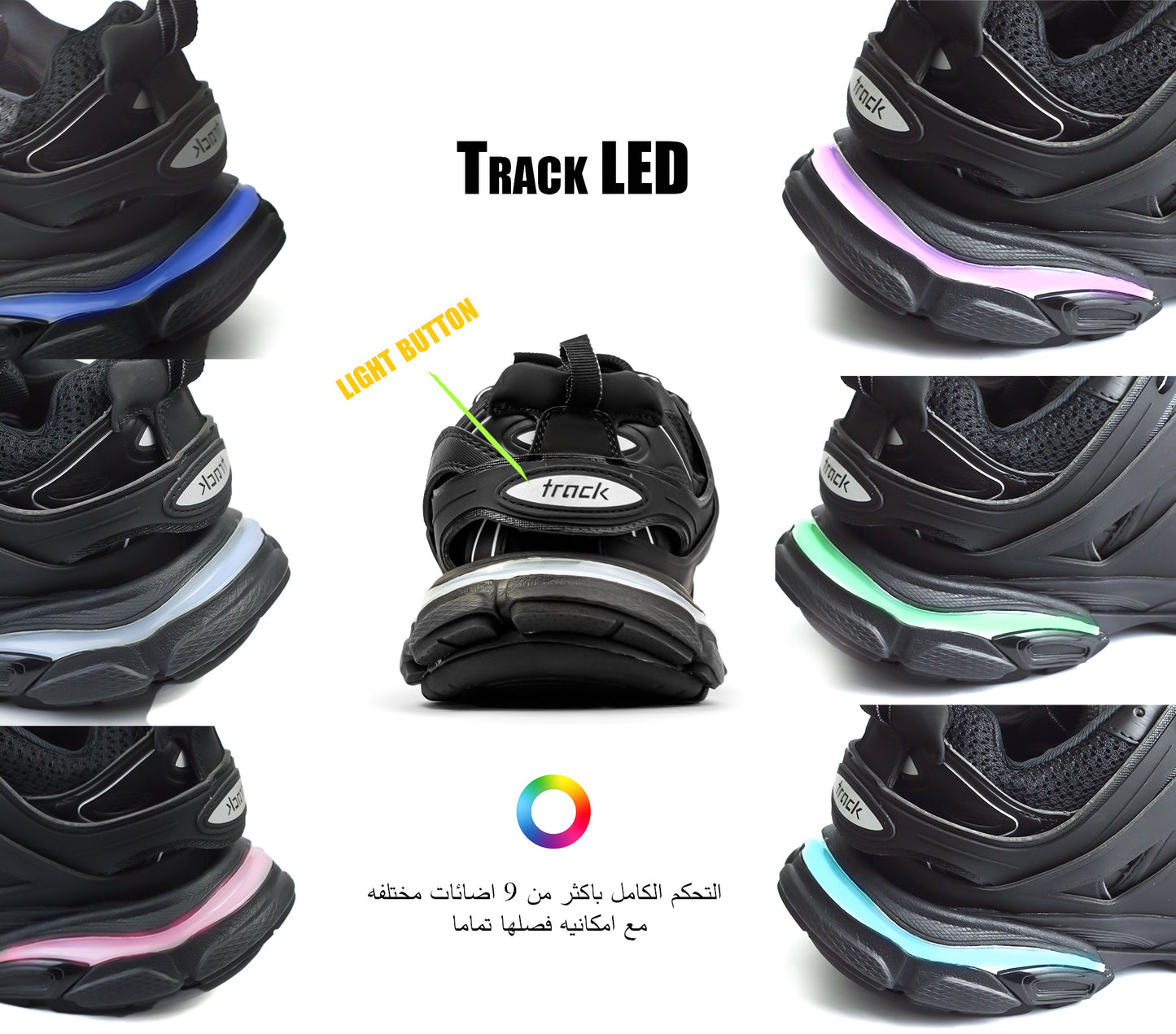 BALENCIAGA TRACK LED - BOUTIQUE PRIMIUM LUXURY FASHION