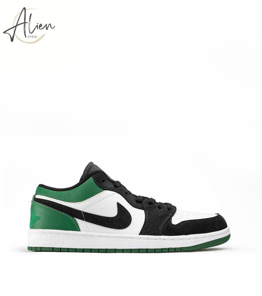 AIR JORDAN 1 LOW GREEN-WHITE-BLACK