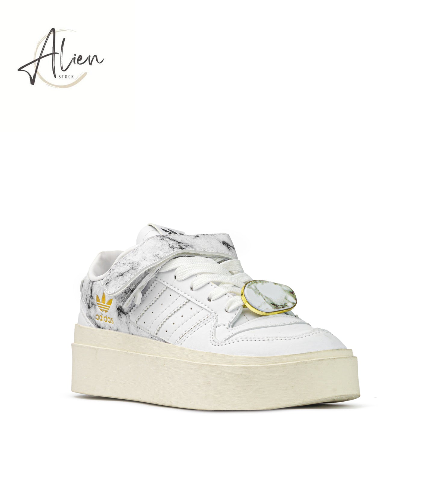 FORUM BONEGA TRAINERS OFFWHITE WITH MARBLE PRINT WOMEN