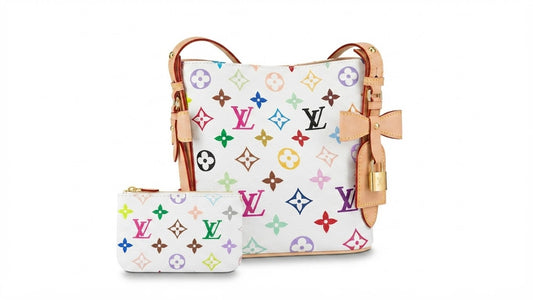 Louis Vuitton Monogram Multicolor Noé BB Leather for women with box