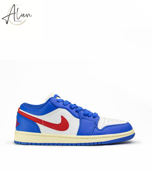 AIR JORDAN 1 LOW BLUE-RED-WHITE