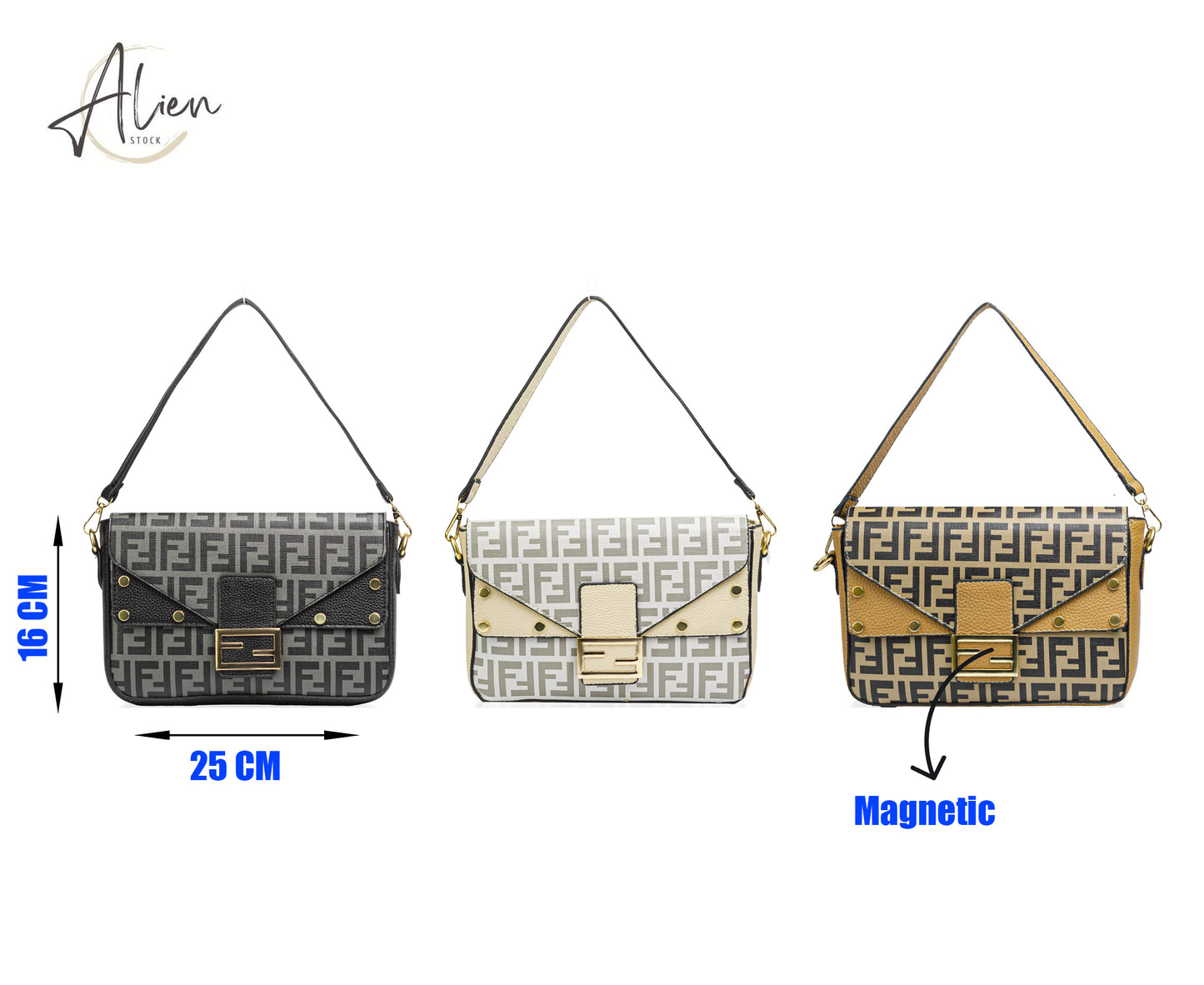 FENDI CROSS BAGS BEIGE