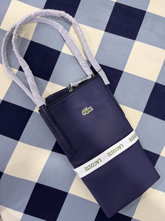 Lacoste L.12.12 Concept Tote bag featuring the brand's signature embroidered green crocodile logo