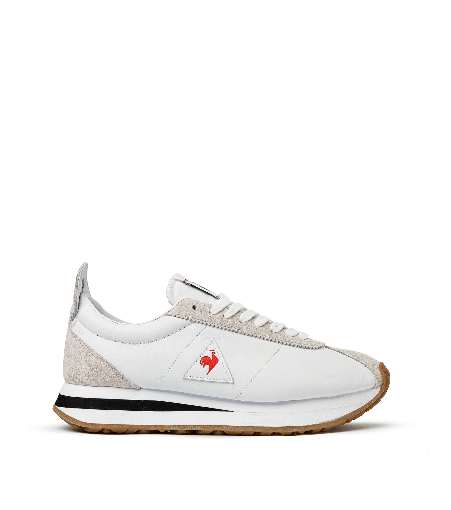 LA Coq SPORTIF MONTPELLIER LIGHTWEIGHT LEATER WHITE-GREY
