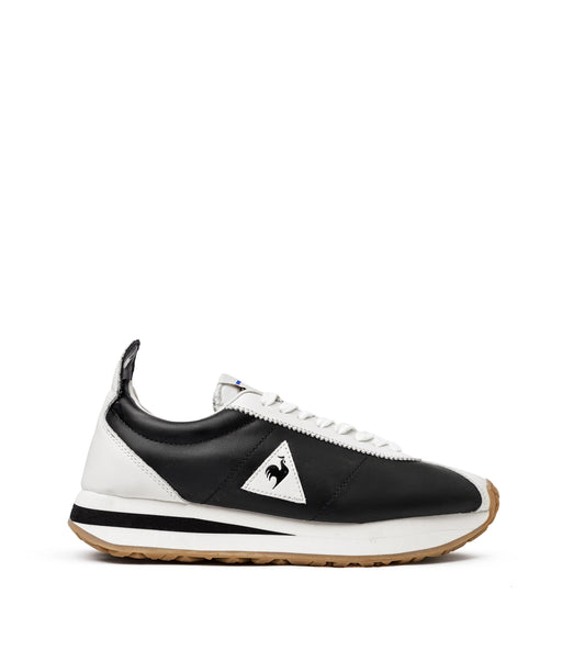 LA Coq SPORTIF MONTPELLIER LIGHTWEIGHT LEATER BLACK WHITE