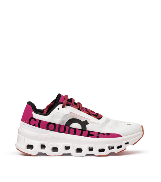 On Cloudmonster Running WHITE