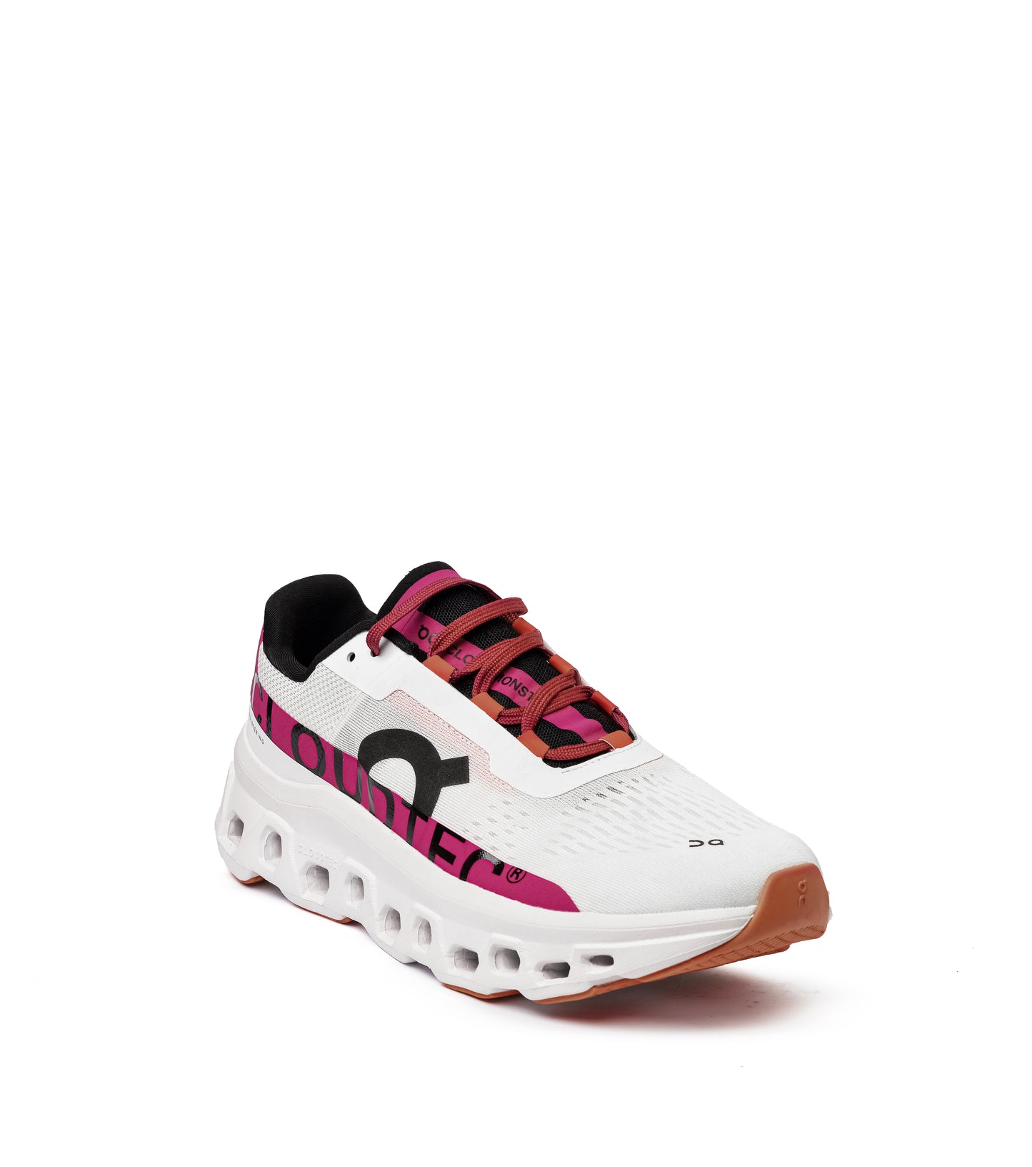 On Cloudmonster Running WHITE