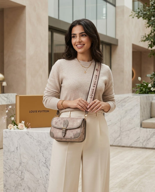 LV Monogram Empreinte / Bicolor Monogram Canvas / Bicolor Jacquard Strap)