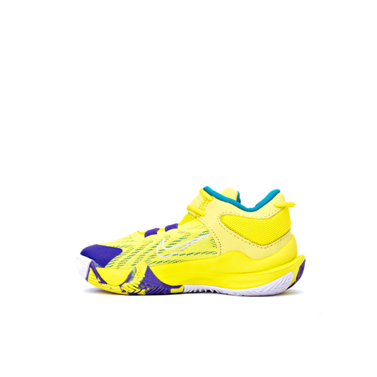 Kids' Grade School Giannis Immortality 2 basketball shoe in the Yellow Strike/Laser Blue/Tour Yellow/Multi-Color