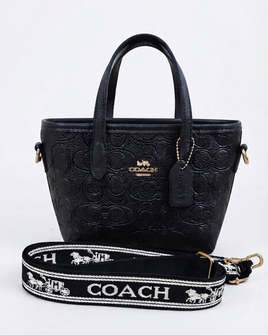 Coach Nina Small Tote Bag in Signature Leather for women