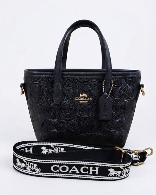 Coach Nina Small Tote Bag in Signature Leather for women