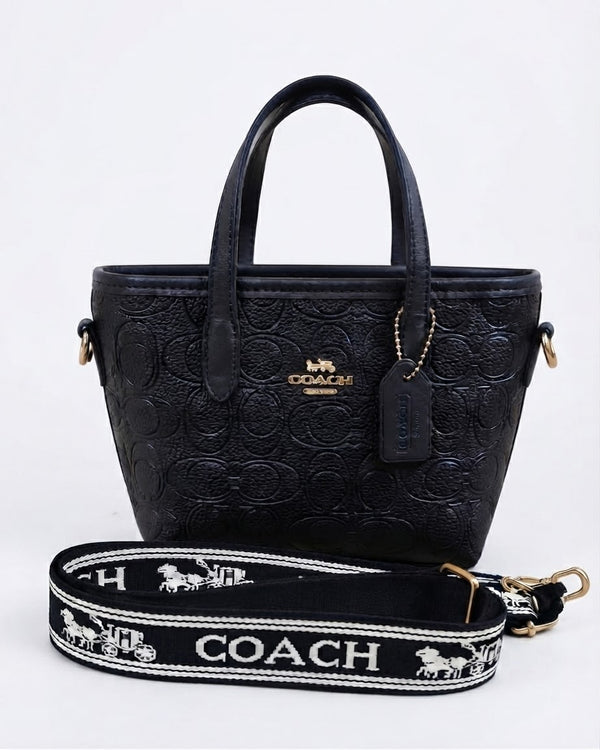 Coach Nina Small Tote Bag in Signature Leather for women