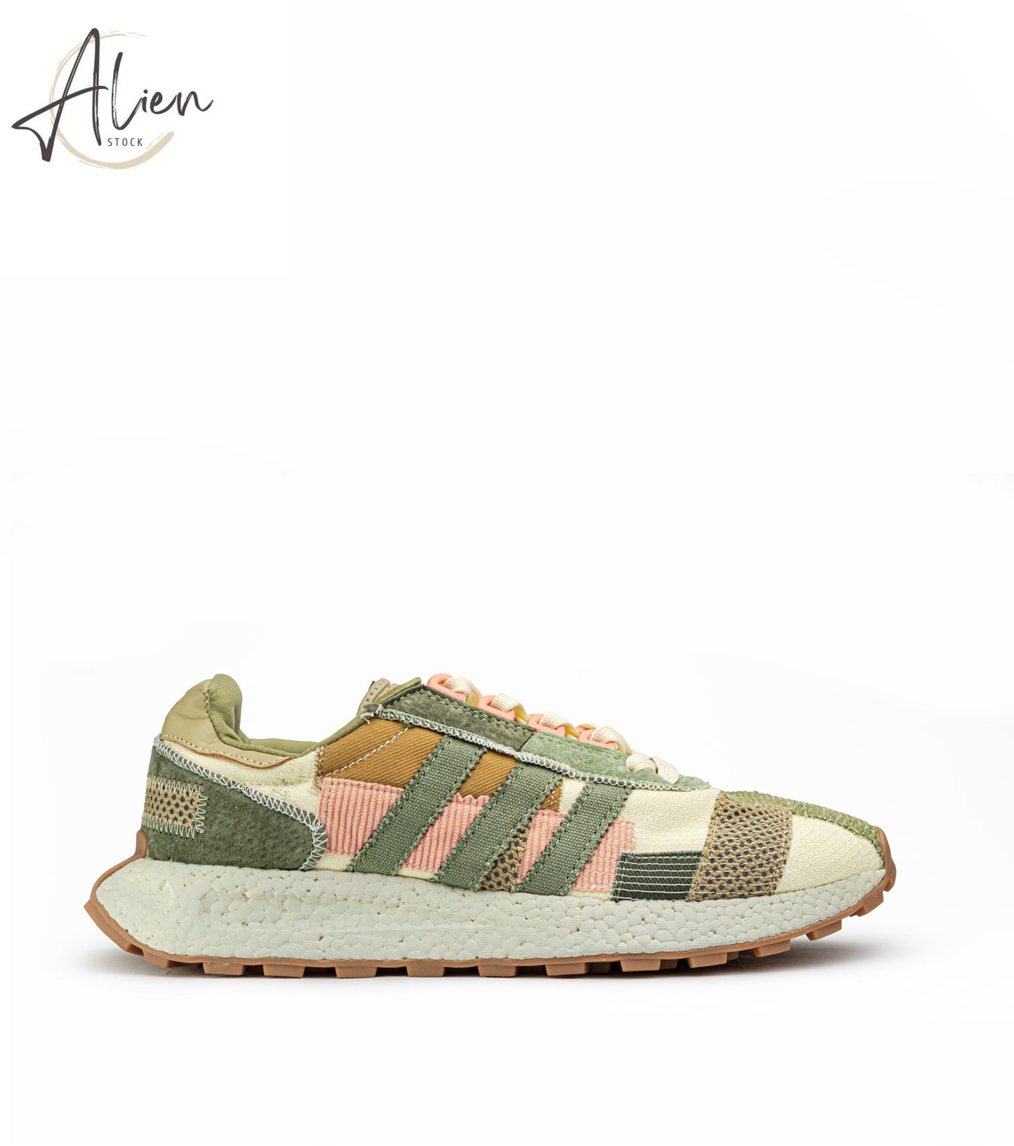RETROBY E5 PATCHWORK SNEAKERS