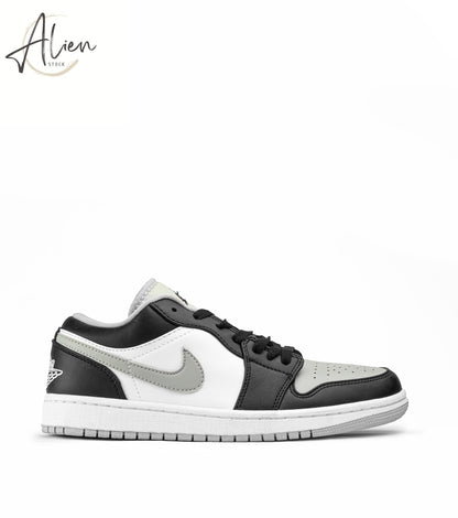 AIR JORDAN 1 LOW BLACK-GREY-WHITE