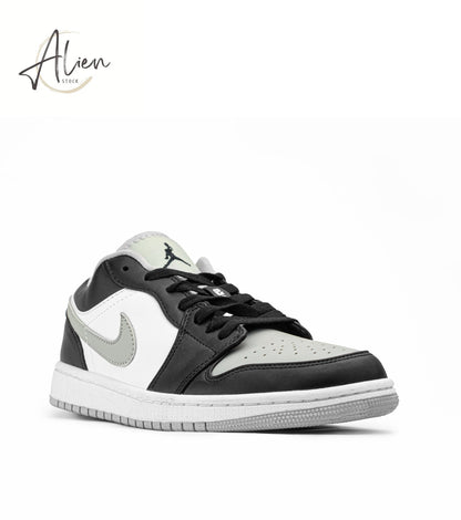 AIR JORDAN 1 LOW BLACK-GREY-WHITE