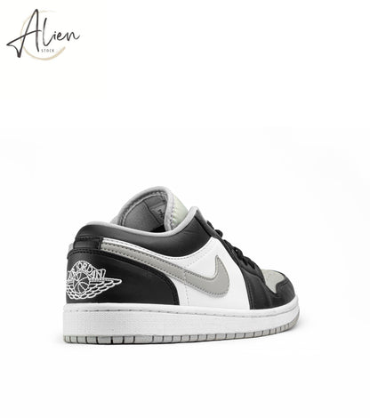 AIR JORDAN 1 LOW BLACK-GREY-WHITE