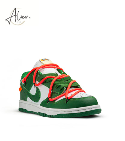 DUNK LOW X OFF WHITE PINE GREEN WOMEN