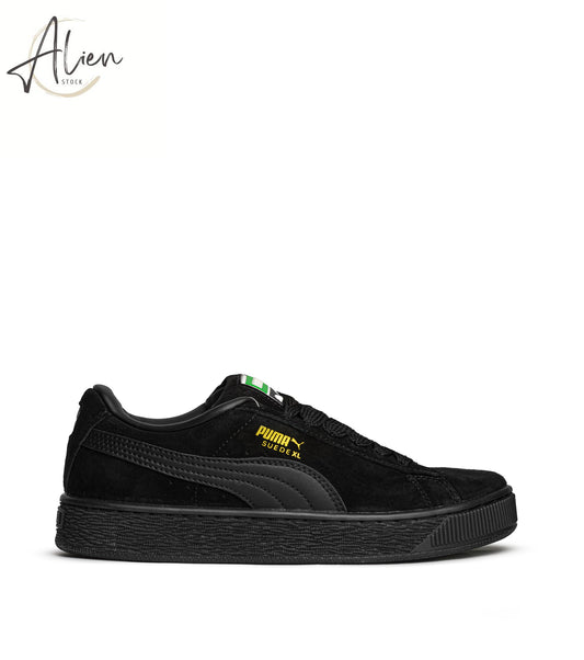 SUEDE XL TRAINERS FULL BLACK SNEAKERS 