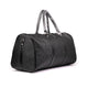 Louis Vuitton Keepall Bandoulière showcases an embossed monogram pattern and matte black hardware 50x30x25cm unisex (black-on-black)