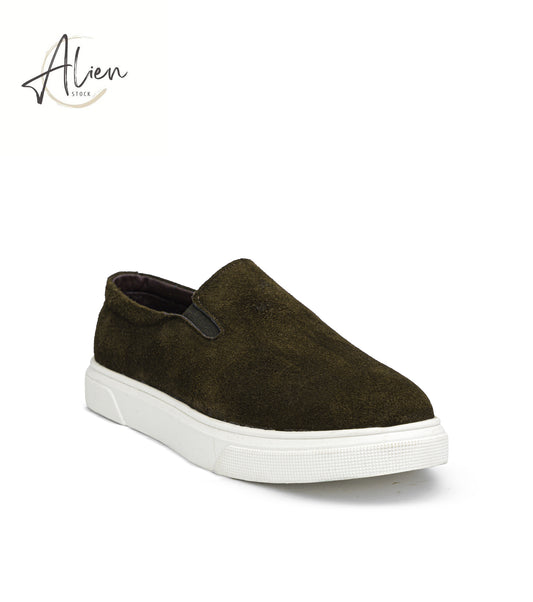 Men’s Casual Suede Shoes – Effortless Elegance BROWN