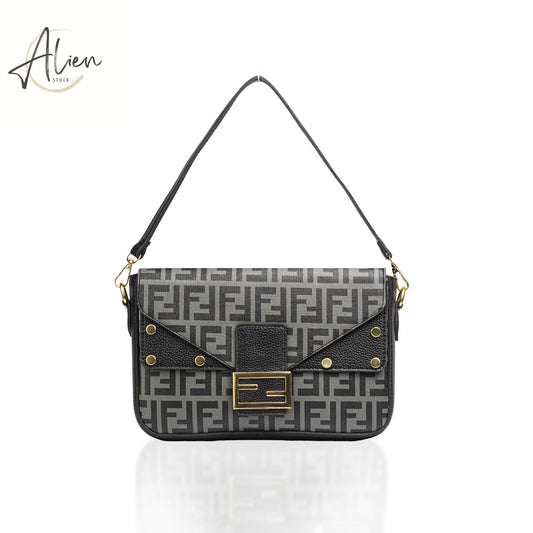 FENDI CROSS BAGS BLACK