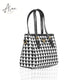 Handbag Prada with a bold geometric design black-w