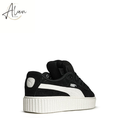 SUEDE XL TRAINERS BLACK-WHITE SNEAKERS