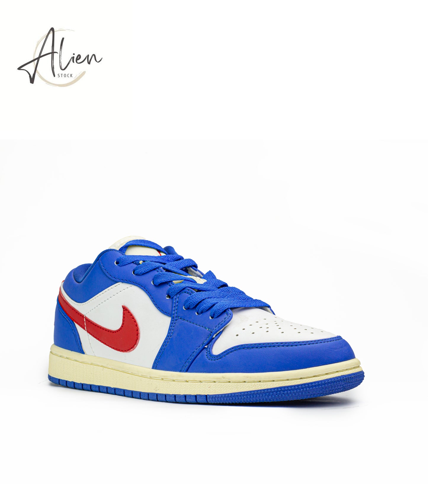 AIR JORDAN 1 LOW BLUE-RED-WHITE