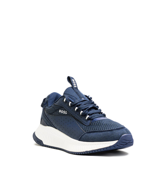 BOSS Low-Top Casual Sneakers blue