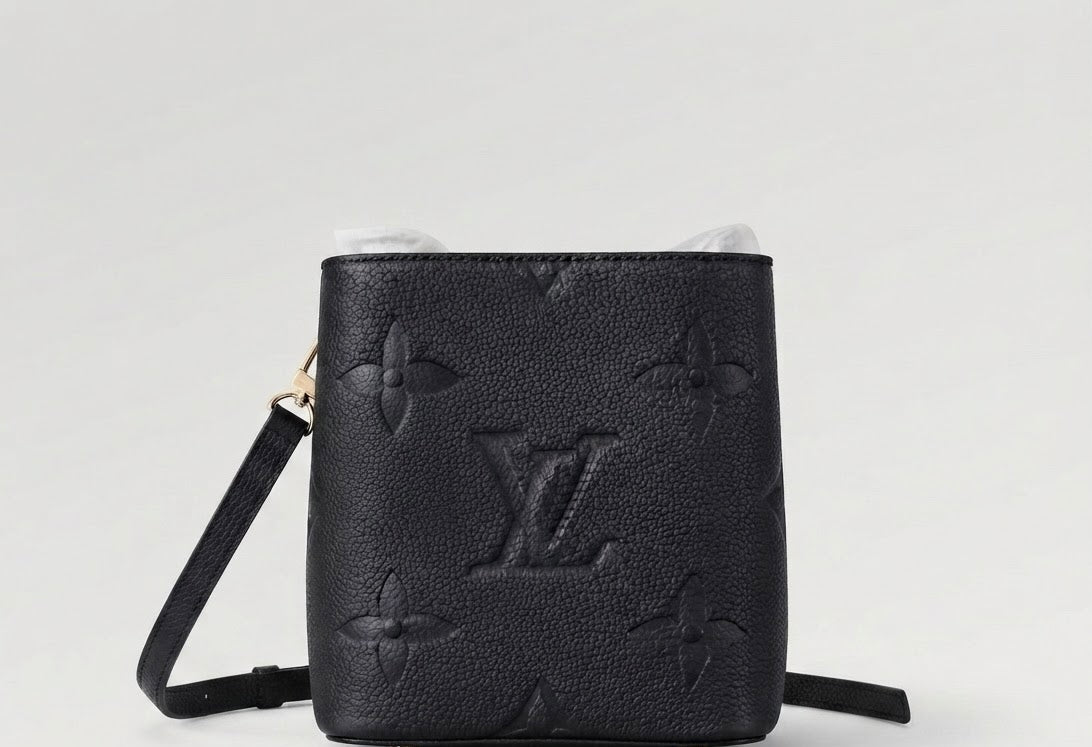 Lv all in BB Bucket bag Leather for women with box