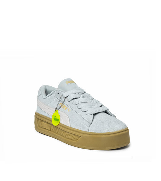 SUEDE XL TRAINERS SKY WHITE BEIGE SNEAKERS
