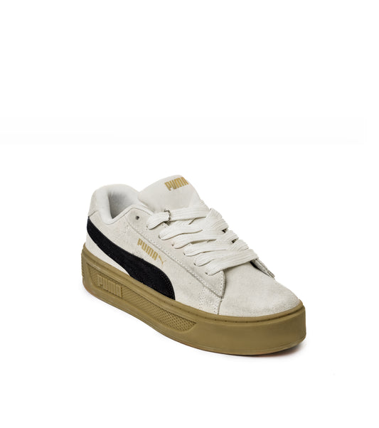 SUEDE XL TRAINERS BEIGE BLACK SNEAKERS