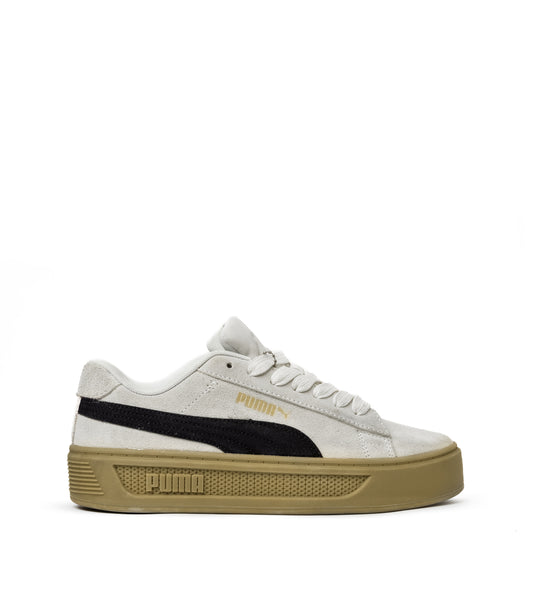 SUEDE XL TRAINERS BEIGE BLACK SNEAKERS