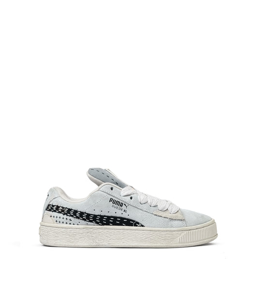 SUEDE XL TRAINERS GREY BLACK B SNEAKERS