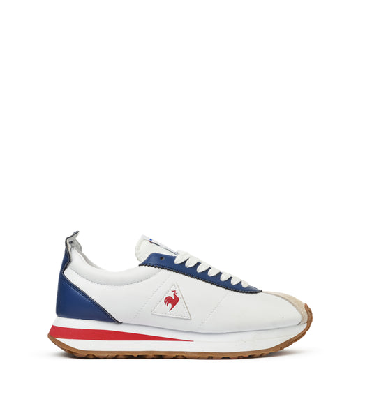 LA Coq SPORTIF MONTPELLIER LIGHTWEIGHT LEATER WHITE-BLUE-RED