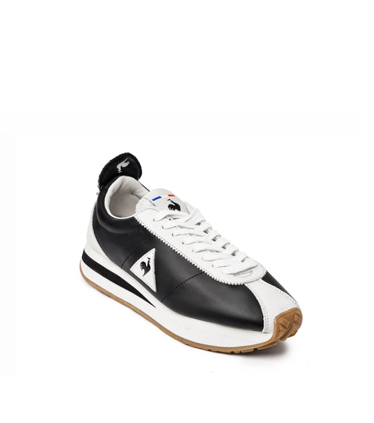 LA Coq SPORTIF MONTPELLIER LIGHTWEIGHT LEATER BLACK WHITE