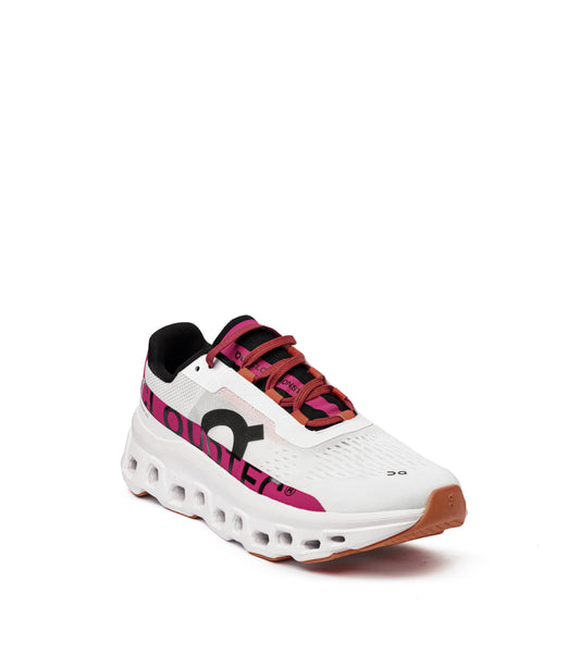 On Cloudmonster Running WHITE