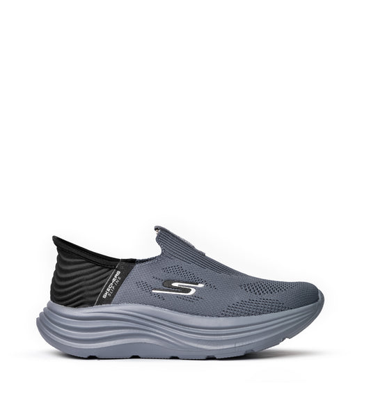SKECHERS HANDS FREE SLIP-On GOWALK BLACK GREY
