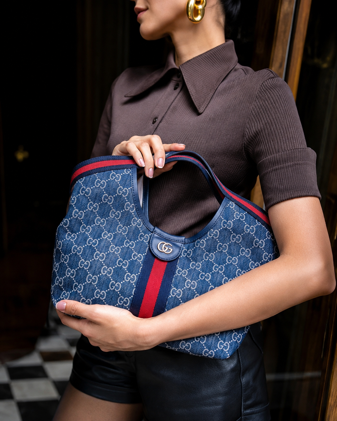 GG large tote bag women