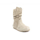 UGG boots made of twin-faced sheepskin in a neutral color