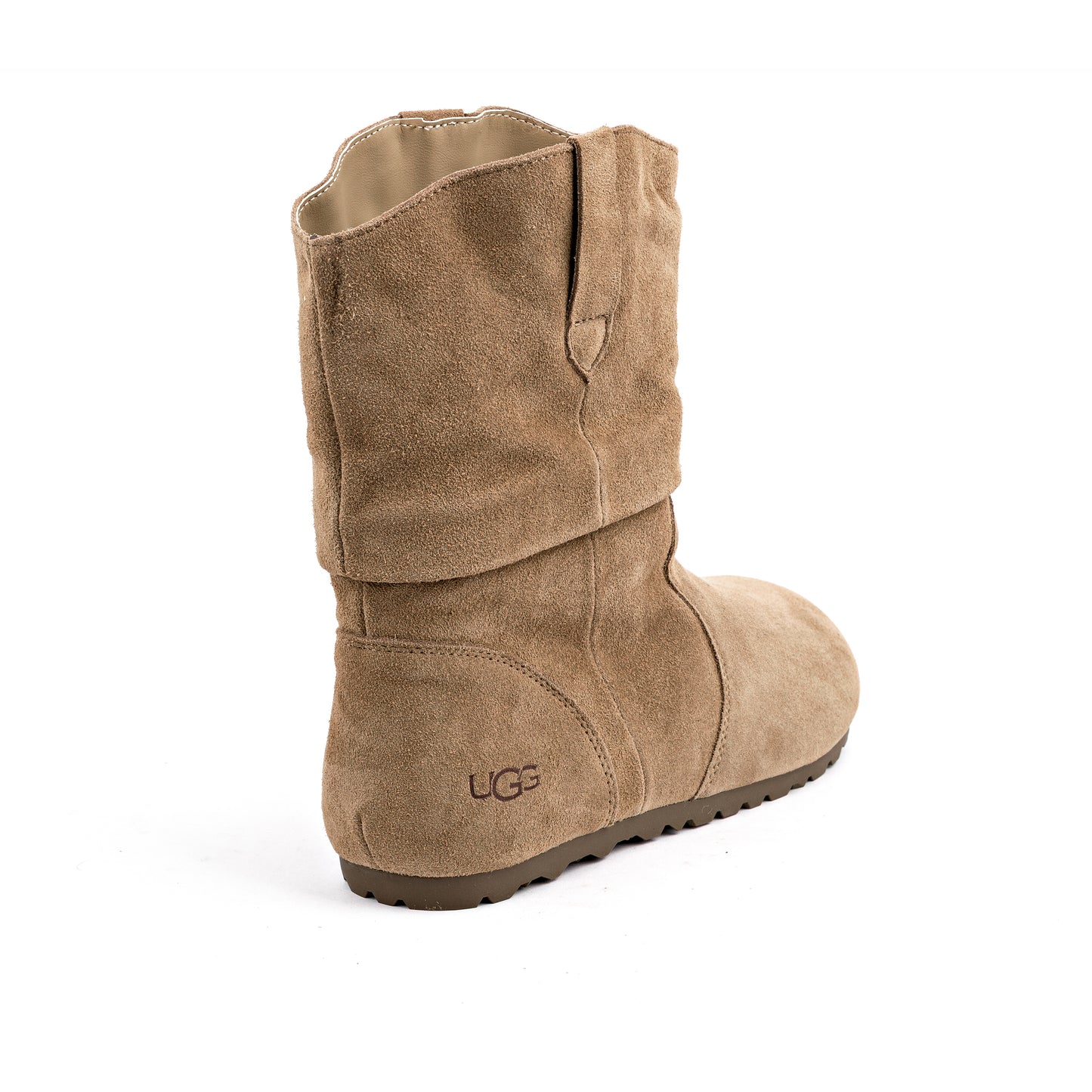 UGG suede boots in a tan or camel color