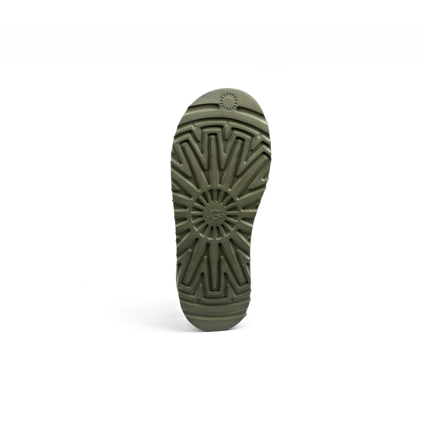 UGG Mini Myles Platform boots in a sage green color