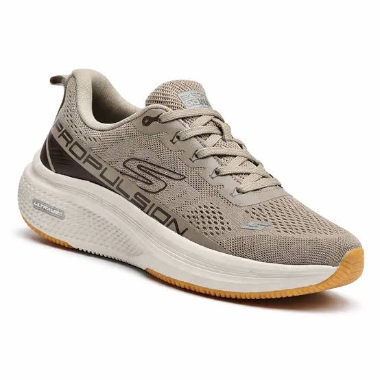 Skechers Propulsion sneakers featuring a breathable mesh upper and a chunky cushioned sole