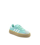 Samba women's sneaker with a mint green leather