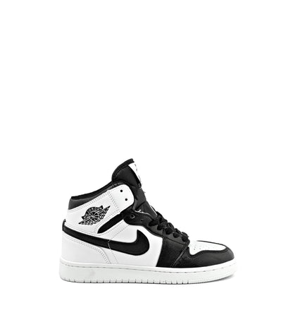 Air Jordan 1 Mid "Panda" sneakers in white and black leather
